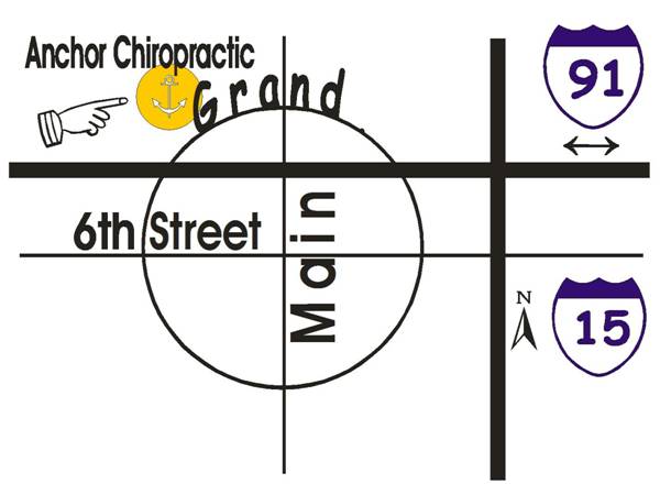 map, anchor chiropractic